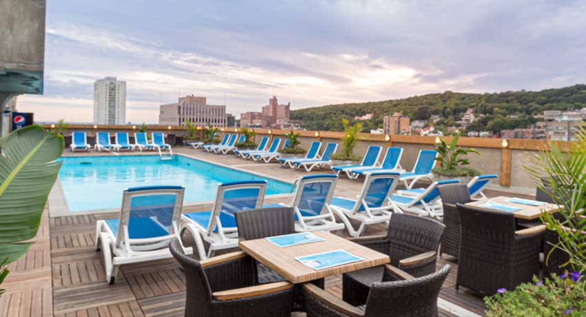 Seasonal Outdoor Heated Rooftop Pool